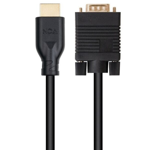art_nan-cab20102015204602_2 Cable Conversor Nanocable 10.15.4602/ VGA Macho - HDMI 8K Macho/ 1.8m/ Negro
