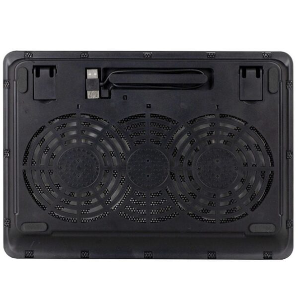 Soporte Refrigerante NGS Cooler Jetstand para Portátiles hasta 15.6"/ Iluminación LED