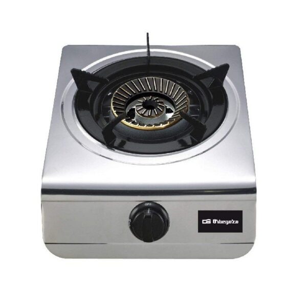 Hornillo de Gas Orbegozo FO 1700 - 4.3 kW, Inoxidable y Portátil