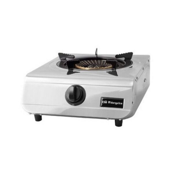 Hornillo de Gas Orbegozo FO 1700 - 4.3 kW, Inoxidable y Portátil