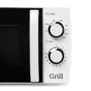 Microondas Orbegozo MIG 2130/ 700W/ Capacidad 20L/ Función Grill/ Blanco