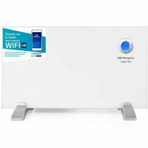 Panel Calefactor Radiante WiFi Orbegozo REW 1000W - Control por App y Voz