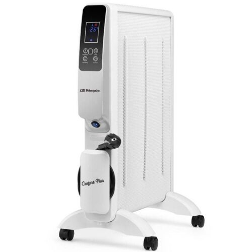 Radiador de Mica WiFi Orbegozo RMW 1500 - 1500W, Control Remoto y App