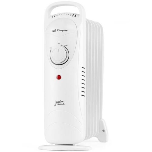 Radiador de Aceite Orbegozo RO 1020 - 1000W, 7 Elementos, Termostato Regulable