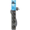 Regleta con Interruptor Philips CHP2154G/10/ 5 Tomas de corriente/ Cable 1.5m/ Gris