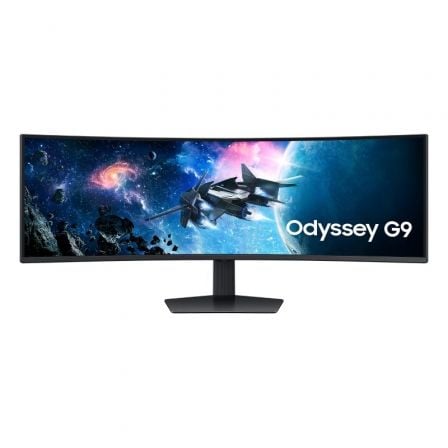 art_sam-m20s49cg954eu_1 Monitor Gaming Ultrapanorámico Curvo Samsung Odyssey G9 S49CG954EU 49"/ Dual QHD/ 1ms/ 240Hz/ VA/ Regulable en altura/ Negro