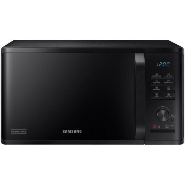 Microondas Samsung MG23K3515AK/E1/ 1250W/ Capacidad 23L/ Función Grill/ Negro