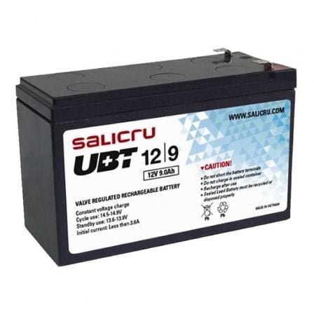 art_slc-bat20ubt201220920agm_1 Batería Salicru UBT 12/9 compatible con SAI Salicru según especificaciones