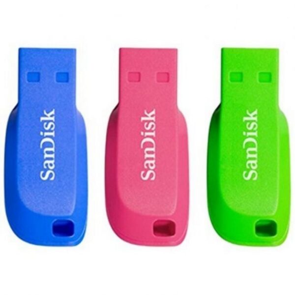 Pendrive 32GB SanDisk Cruzer Blade - Pack de 3 Unidades