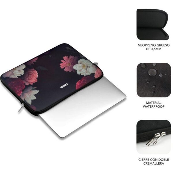 Funda Subblim Trendy Sleeve Neo Flowers para Portátiles 13.3-14" - Protección y Estilo