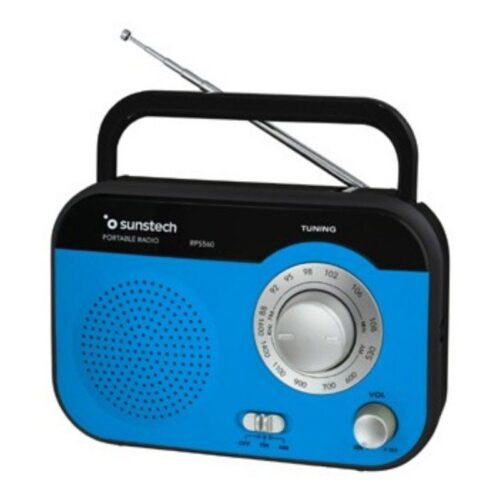 art_sun-radio20rps56020bl_1 Radio Portátil Sunstech RPS560 - AM/FM con Altavoz y Asa, Ideal para Viajes