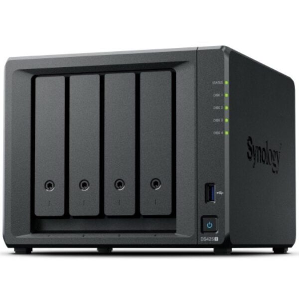 Synology DiskStation DS425+ 4 Bahías - 8TB - 2.5GbE - Almacenamiento Rápido y Seguro