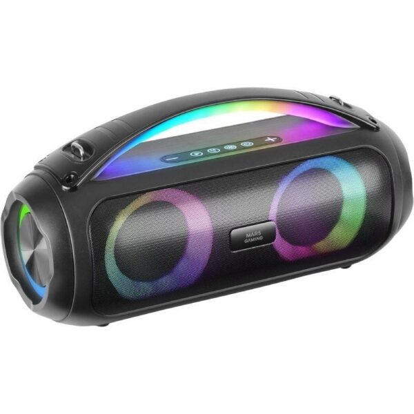Altavoz Bluetooth Mars Gaming MS-PULSE 50W - Sonido Ultra-Bass y RGB