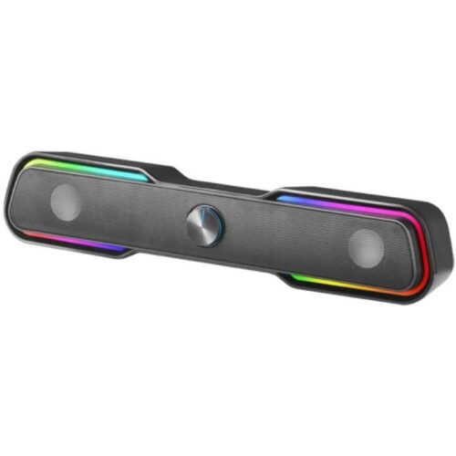Barra de Sonido Gaming Mars MSBX - 10W, Bluetooth 5.0, RGB Dinámico