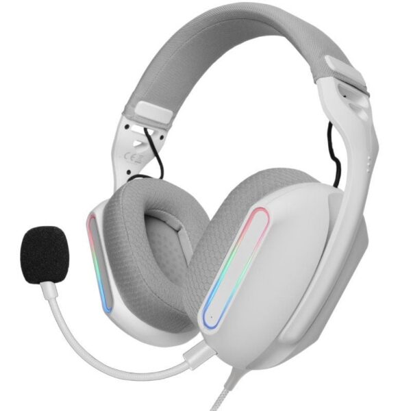 Auriculares Gaming Mars MH-PRO - Sonido Inmersivo, ARGB y Micrófono Retráctil