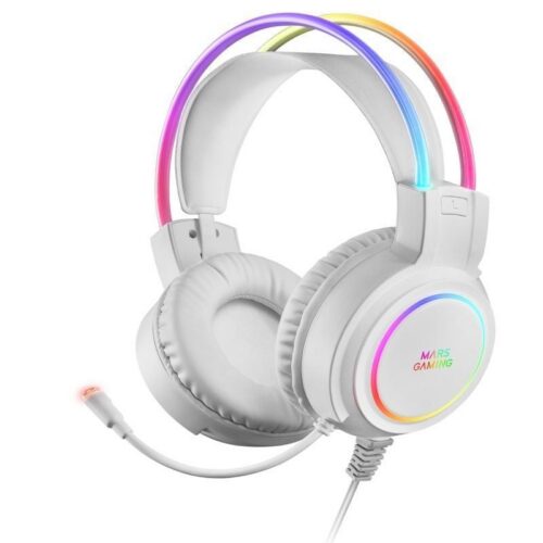 art_tac-aur20mhrgb20wh_1 Auriculares Gaming RGB Mars MHRGB - Sonido 3D Ultra-Bass y Micrófono