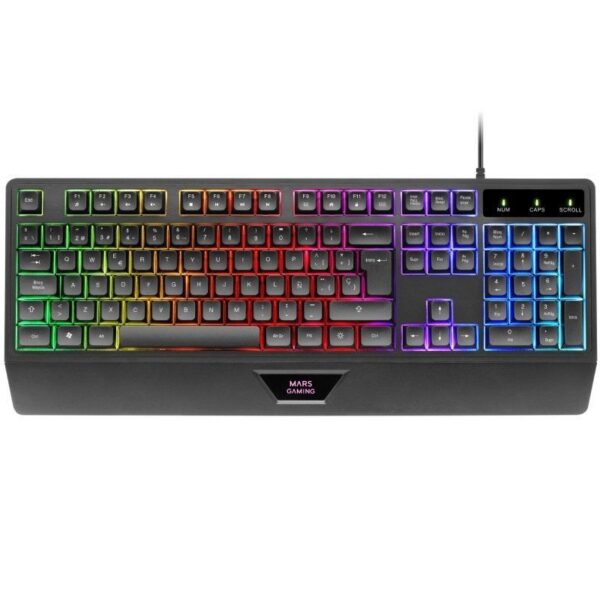 art_tac-pack20mcp12420bk_2 Pack Gaming Mars Gaming MCP124/ Teclado H-MECH + Ratón Óptico + Alfombrilla/ Negro