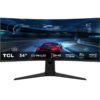 Monitor Gaming Curvo TCL 34R83Q 34" WQHD 170Hz QD-Mini LED
