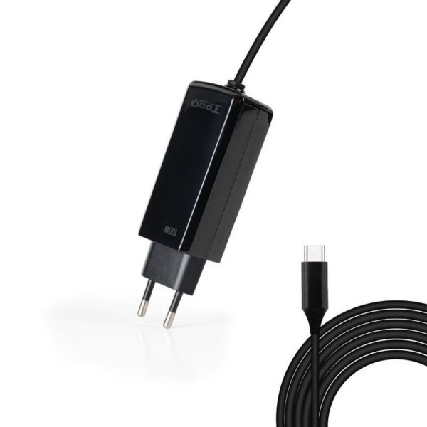 art_too-car20tqlc-usbcgan100pd-c_2 Cargador GaN USB-C 100W TooQ - Carga Rápida y Eficiente