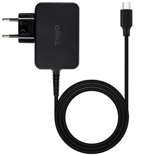 art_too-car20tqlc-usbcgan45pd_1 Cargador GaN TooQ 45W USB-C PD - Carga Rápida y Eficiente para Portátiles