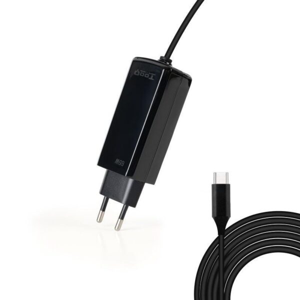 art_too-car20tqlc-usbcgan65pd-c_2 Cargador Portátil GaN 65W USB-C - Carga Rápida y Eficiente