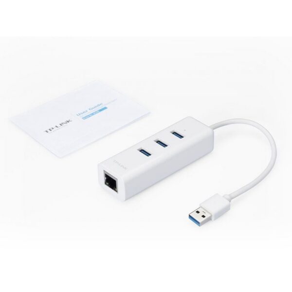 Hub USB 3.0 TP-Link UE330 - 3 Puertos USB + Ethernet Gigabit