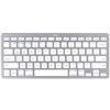 Teclado Inalámbrico Bluetooth Trust 24654 - Plata, Ultracompacto y Multidispositivo