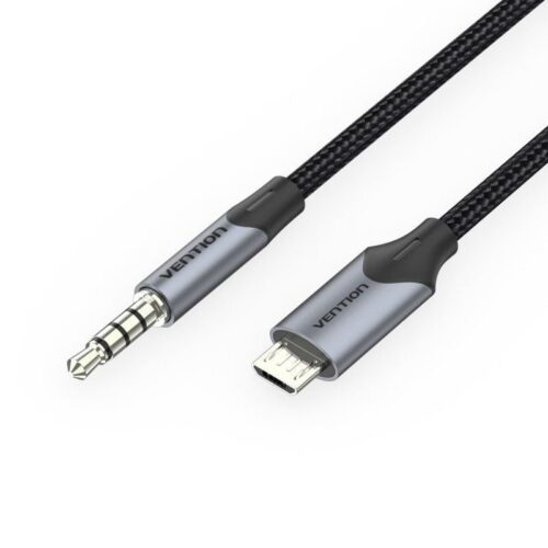 art_ven-cab20bdgbg_1 Cable Audio Vention MicroUSB a Jack 3.5 - 1.5m Negro