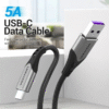 art_ven-cab20cofhf_2 Cable USB 2.0 Tipo-C Vention COFHF/ USB Tipo-C Macho - USB Macho/ Hasta 100W/ 480Mbps/ 1m/ Gris
