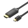 art_ven-cab20hahbg_1 Cable Conversor Mini DisplayPort a HDMI 1.5m - 4K@30Hz - Negro
