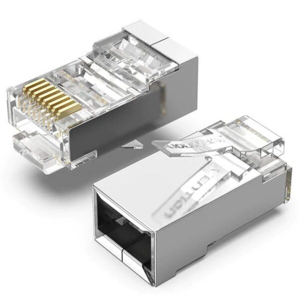 Conector RJ45 Cat.6 FTP - 10 unidades - Alta Velocidad y Durabilidad
