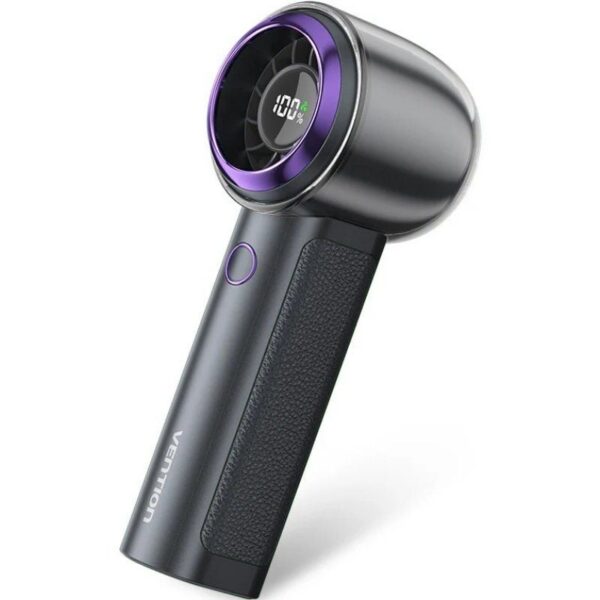 art_ven-vent20pbbv0_1 Ventilador de Mano Vention PBBV0 - 4 Velocidades USB-C, 3000mAh, Púrpura