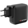 art_verb-carga2032216_2 Cargador Universal GaN 165W Verbatim - 4 Puertos USB-C + USB-A