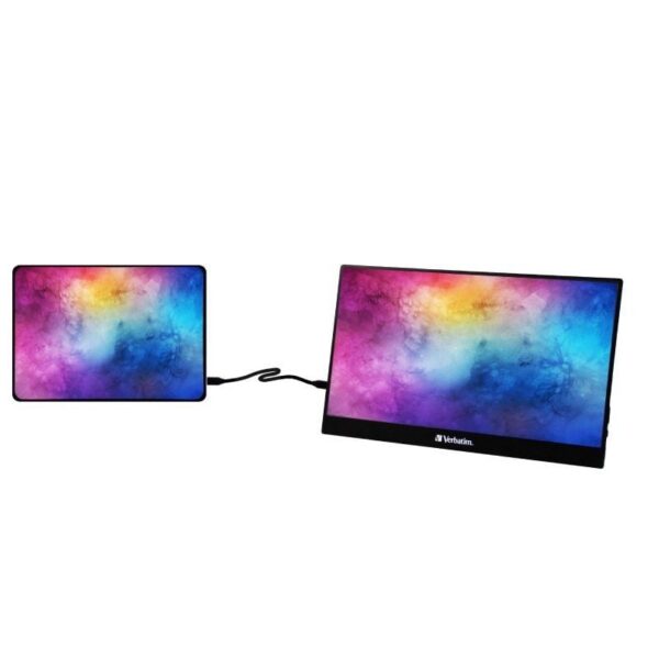 art_verb-m20pm-14_2 Monitor Portátil Verbatim PM-14 14" Full HD - Pantalla IPS Ultraportátil