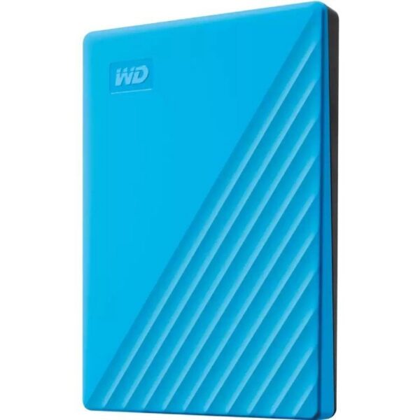 Disco Externo WD My Passport 4TB - USB 3.2, Azul - Almacenamiento Portátil y Seguro