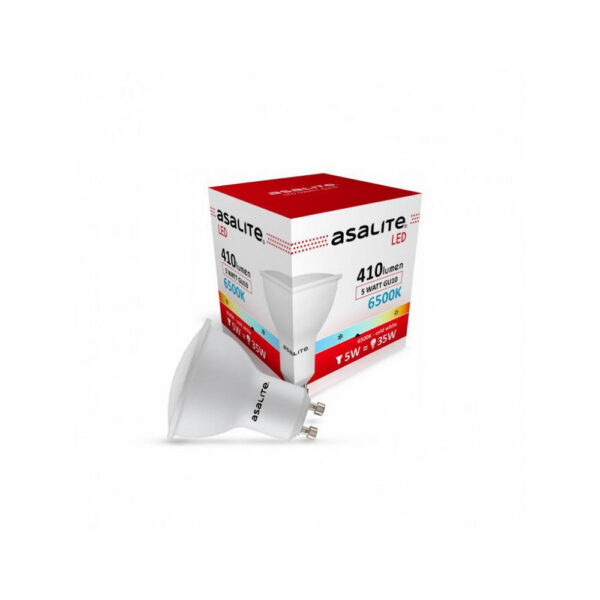 Bombilla LED Asalite GU10 5W 410Lm 3000K IP20 [ASAL-0028]