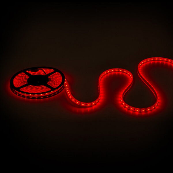 Tira de 60 LEDs 72W 4.000Lm CRI85 6000ºK SMD5050 12VDC IP68 Sumergible x5M 40.000H [CA-5050-12V-IP68-CW]-Blanco Frío