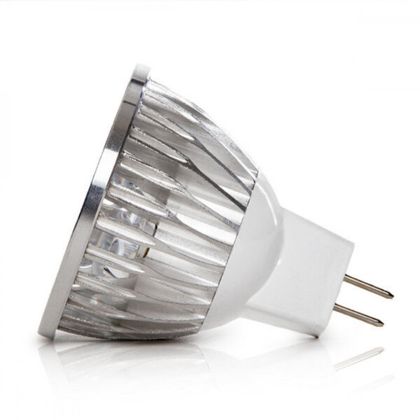 Bombilla LED GU5,3 4W 300Lm 6000ºK MR16 24V Epistar 40.000H [CA-MR16-24V-4W-CW]