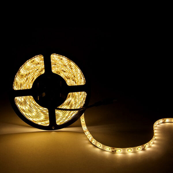 Tira de 300 LEDs 80W 4.400Lm CRI85 6000ºK SMD5630 12VDC x5M 40.000H [CA-PL219010-CW]-Blanco Frío