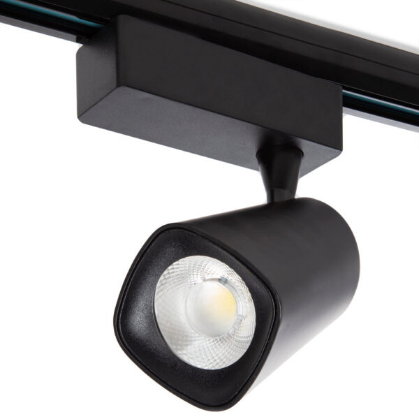 Foco de Carril LED 30W 2.700Lm CRI85 6000ºK "Amancio" Monofásico 40.000H [GG-RL-TP220-CW]