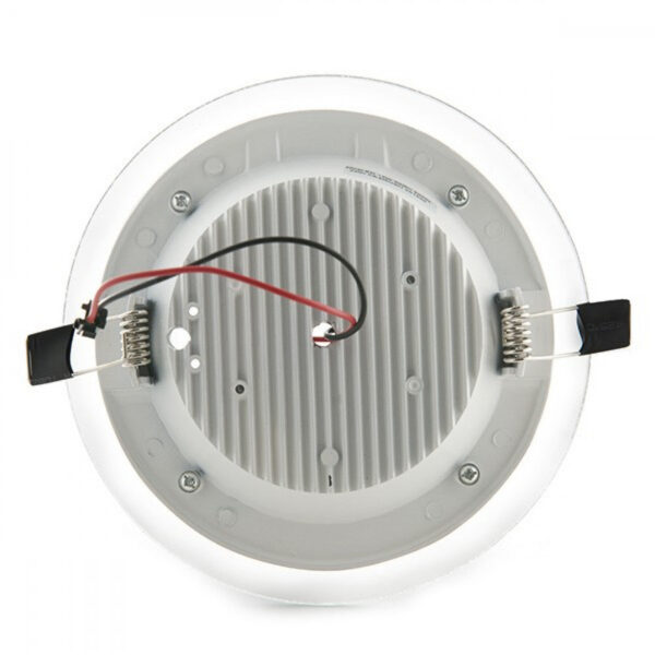 Foco Downlight LED 12W 1200Lm 6000ºK Circular   Cristal Ø160Mm 40.000H [GR-MB01-12W-CW]