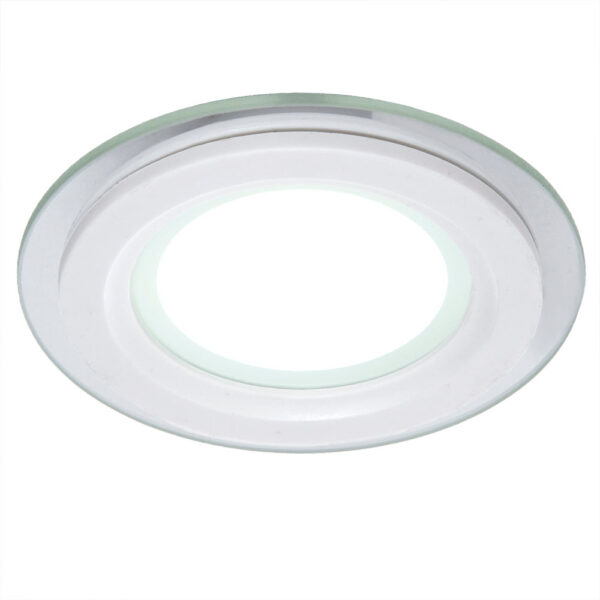 Foco Downlight LED 6W 600Lm 6000ºK Circular   Cristal Ø95Mm 40.000H [GR-MB01-6W-CW]