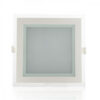 Foco Downlight LED 15W 1500Lm 6000ºK Cuadrado   Cristal 40.000H [GR-MB02-15W-CW]