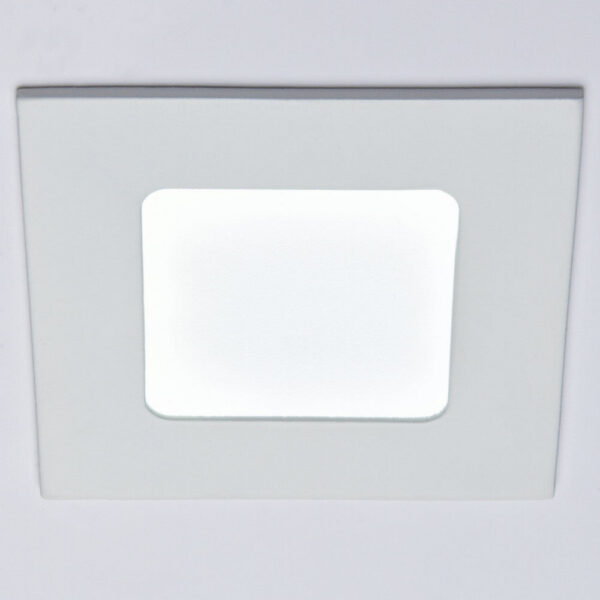 Placa LED 3W 300Lm 6000ºK Cuadrada 40.000H [GR-RDP02-3W-CW]