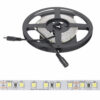 Tira de 600 LEDs 60W 5.500Lm CRI85 6000ºK SMD2835 24VDC x5M 40.000H [GR-RDT2835-120-24-CW]-Blanco Frío