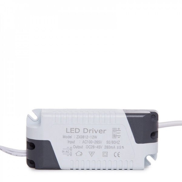 Placa LED 9W 900Lm 6000ºK Cuadrada 40.000H [HL-PLCUAD9W-CW]