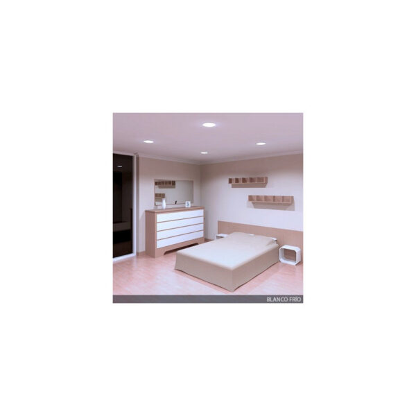 Pack 5 Placas LED 20W 2000Lm 6000ºK Circular 40.000H [HO-1027P5-CW]