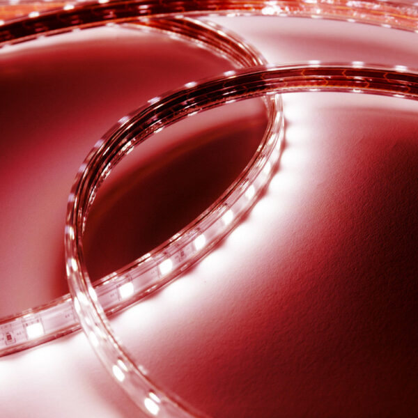 Tira de 60 LEDs/M 500W 42.000Lm 6000ºK SMD5050 220VAC IP65 x50M 40.000H  [HO-220-60-50M-CW]