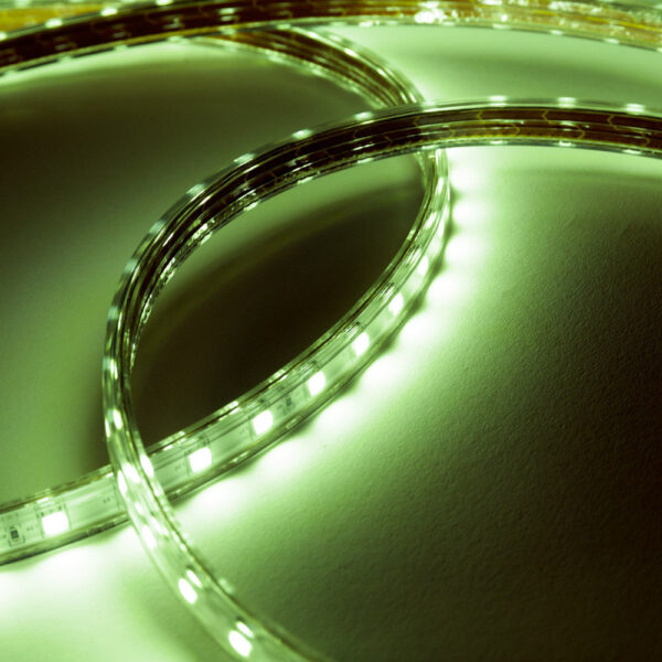 Tira de 60 LEDs/M 500W 42.000Lm 6000ºK SMD5050 220VAC IP65 x50M 40.000H  [HO-220-60-50M-CW]