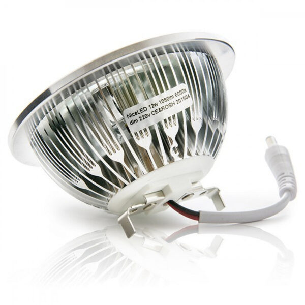Bombilla LED AR111 12W 1.000Lm 6000ºK Dimable Driver Externo 40.000H [HO-AR111DIM-12W-CW]